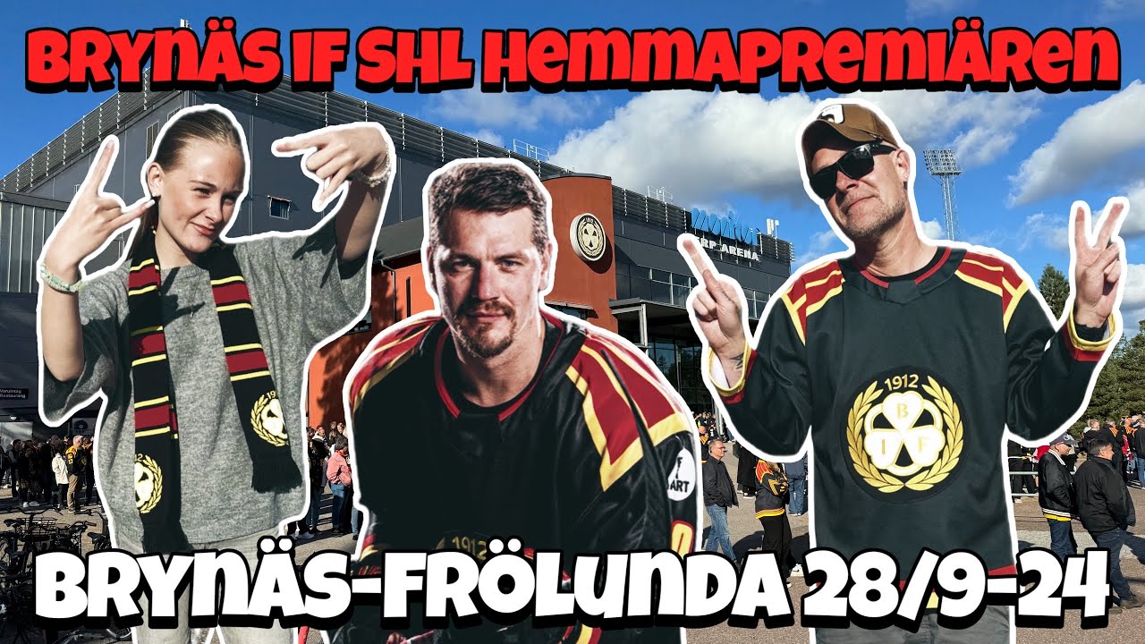 Brynäs IF SHL hemmapremiären - Brynäs-Frölunda 28/9-24 (Avsnitt 42)