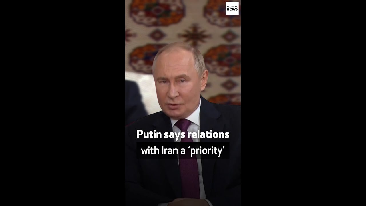 Putin says relations with Iran a &lsquo;priority&rsquo;