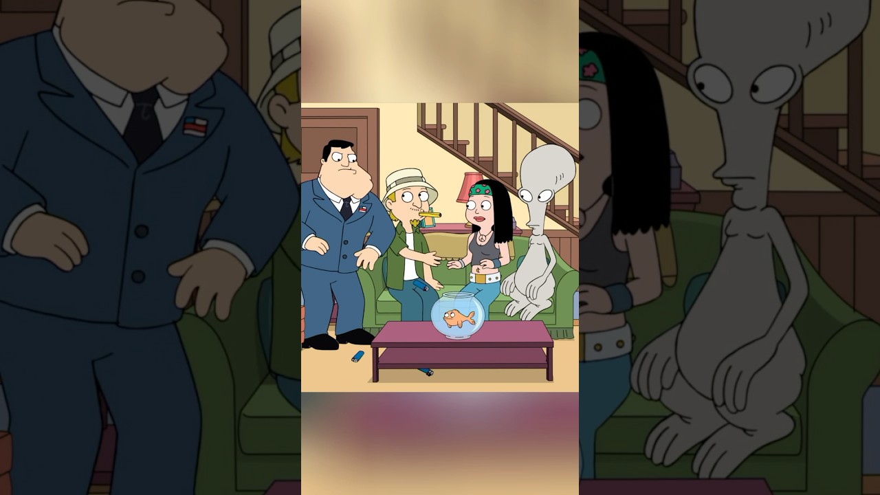 Jeff win the golden smoking rap #shorts #americandad
