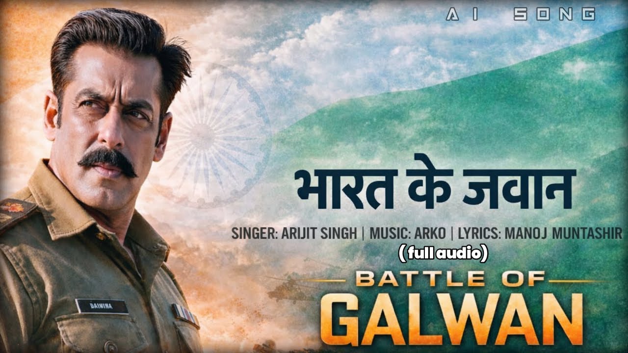 Bharat Ke Jawan - A Tribute to Our Heroes | Battle of Galwan | Salman Khan | AI Song (Full Version) 