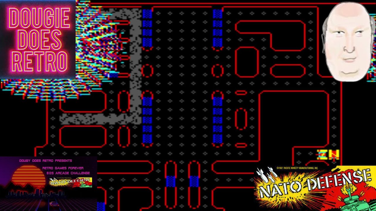 Retro Games Forever 80s Arcade Challenge Nato Defence 1982 by Pacific