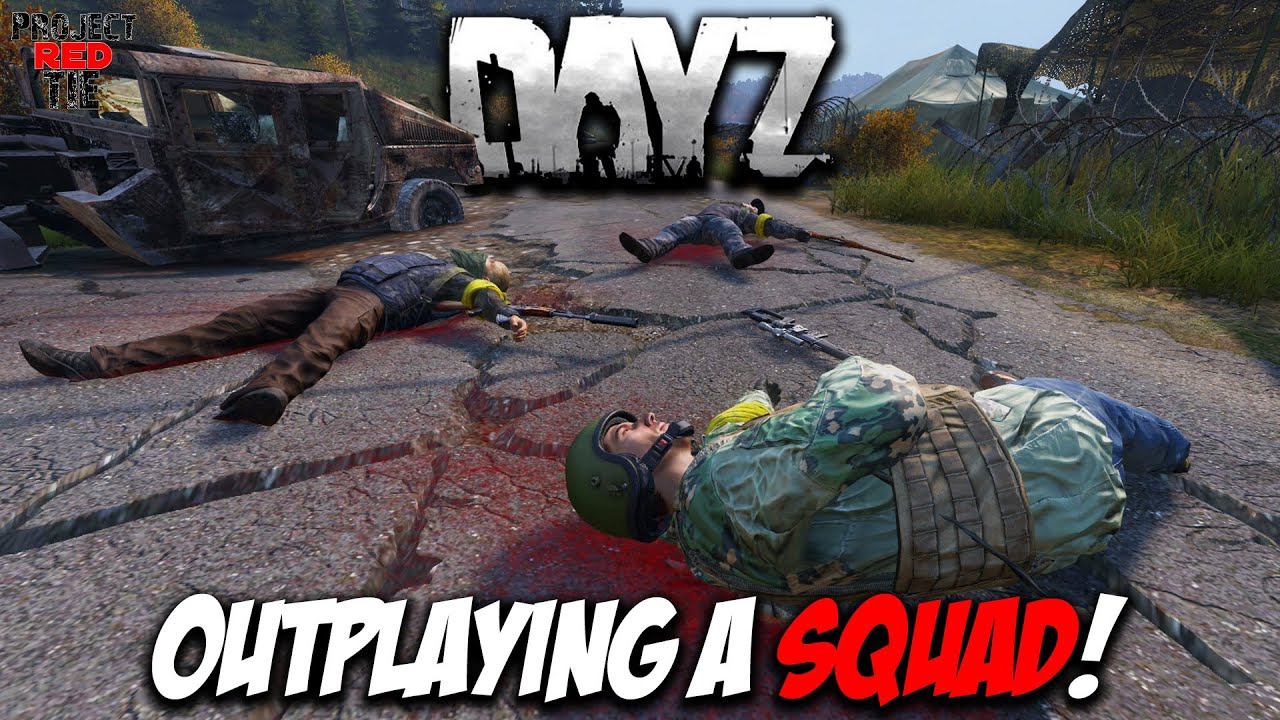 DayZ 1.01 - Outplaying A Squad!