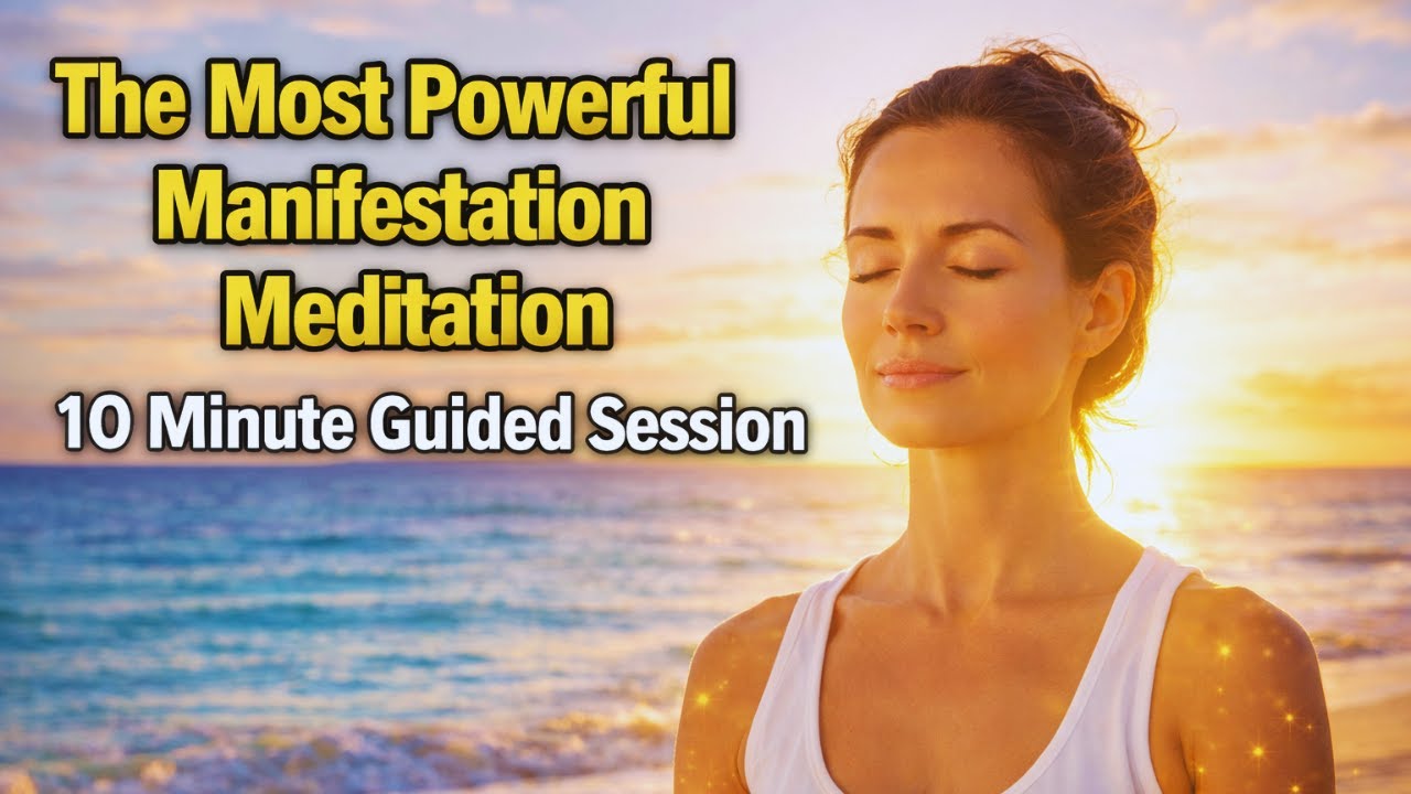 The Effortless Manifestation Technique | 10 Minute Manifestation Meditation (Female Voice)
