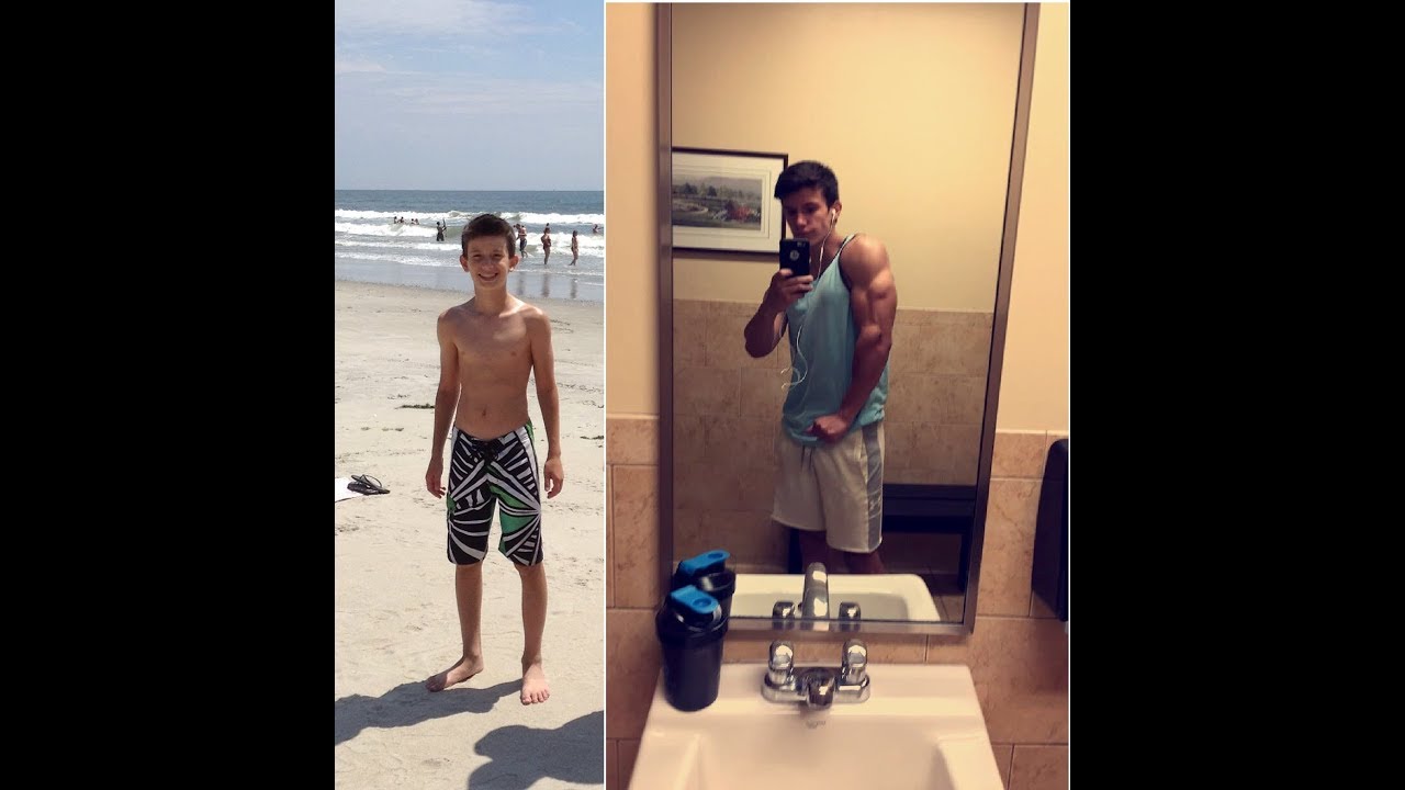 12-15 Year Old Crazy Bodybuilding Transformation