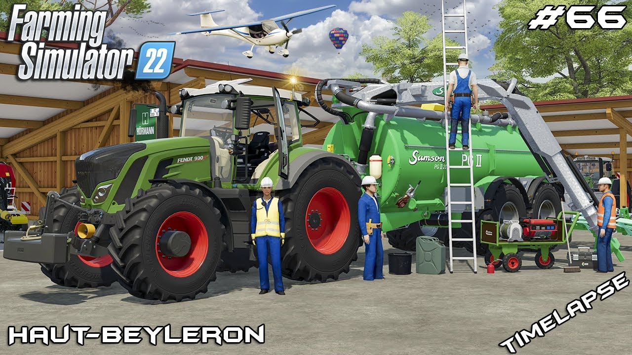 Модернизация цистерны с датчиком навоза | Животные на Haut-Beyleron | Farming Simulator 22 | Эпиз...