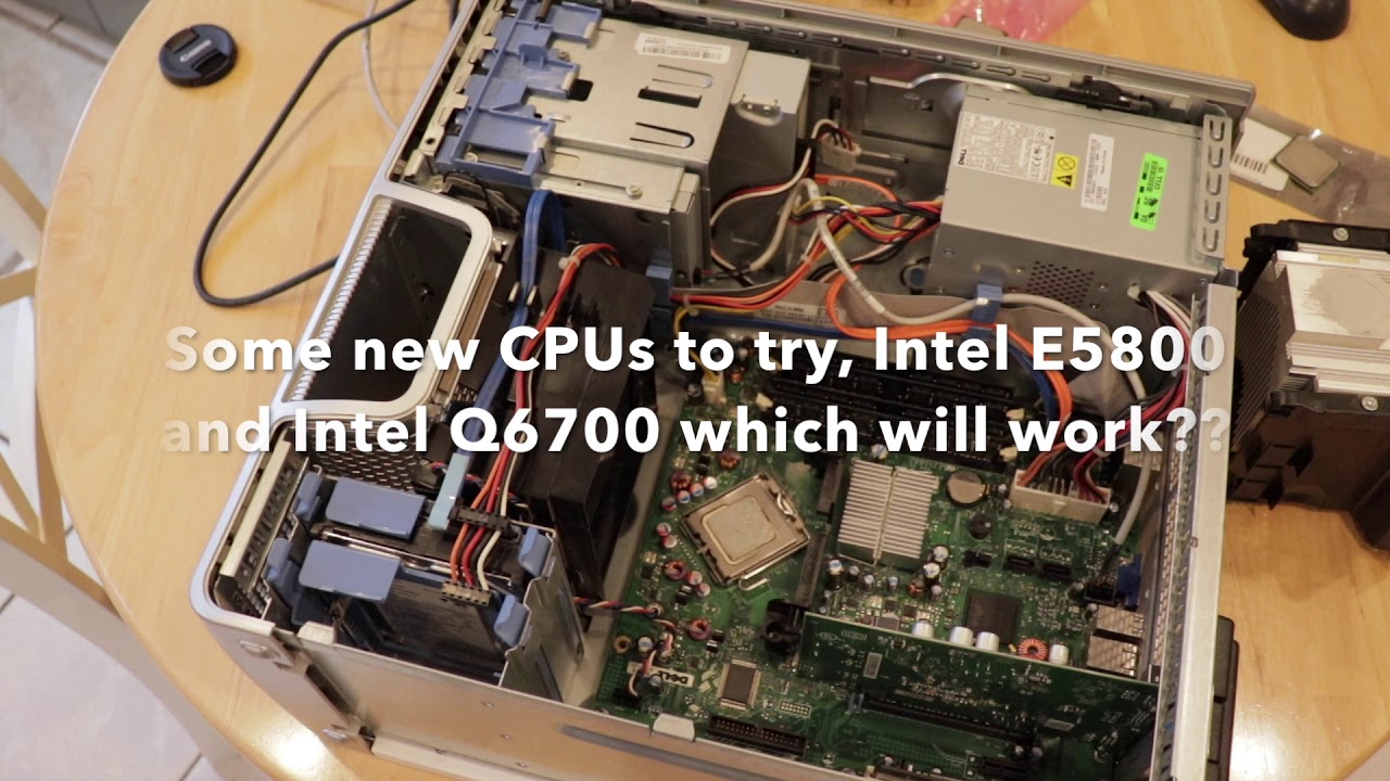 Модернизация Dell Dimension E520 до четырехъядерного процессора — сначала неудача, а потом успех!!