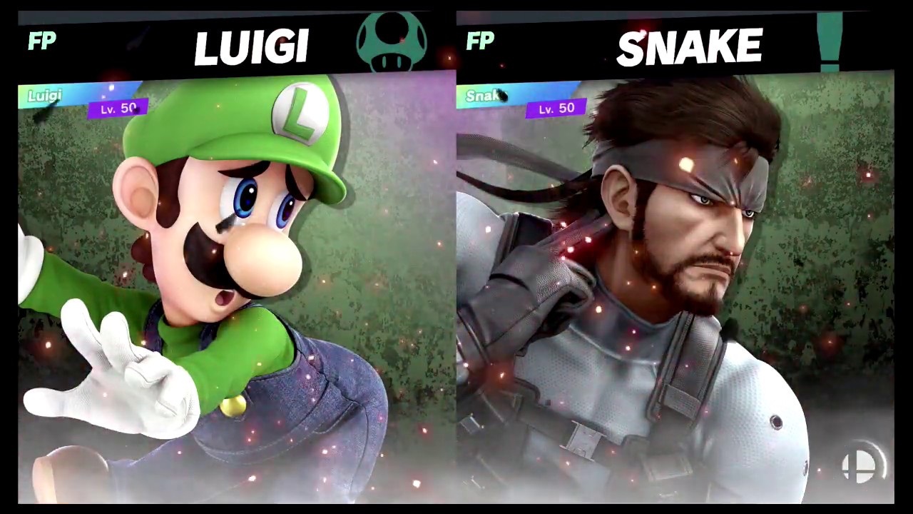 Super Smash Bros Ultimate Amiibo Fights &ndash; Request #11867 Luigi vs Snake