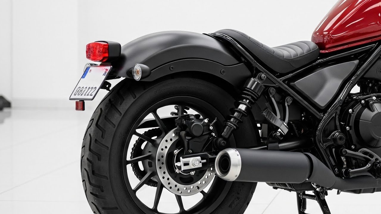 Honda Rebel 1100 2026 года — новый дизайн, большая мощность, запуск непревзойденного круизера!