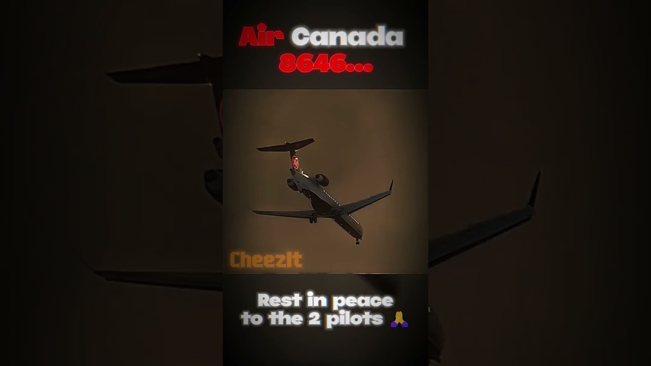 A Regular Air Canada Landing...? | Air Canada 8646 | #shorts #aviation #edit