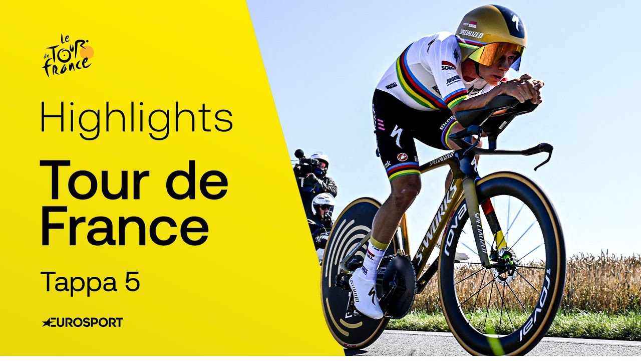 🇮🇹  Tappa 5 | HIGHLIGHTS | Tour de France 2025