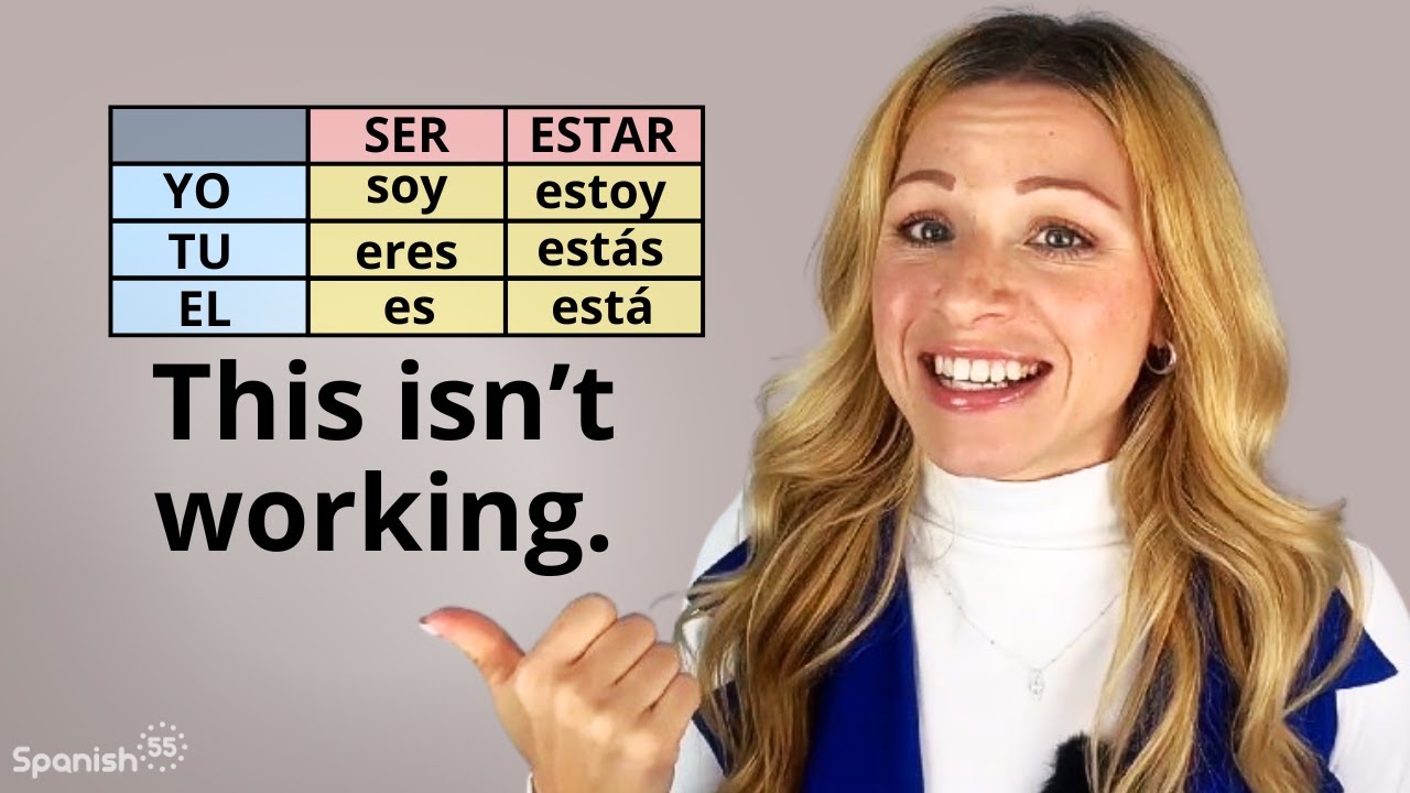 If You’re Struggling To Learn Spanish Verb Conjugations, Watch This!