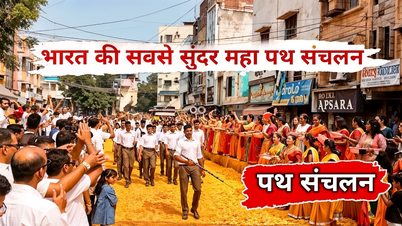 Path Sanchalan RSS / राष्ट्रीय स्वयंसेवक संघ की भव्य यात्रा /  Rashtriya Swayamsevak Sangh