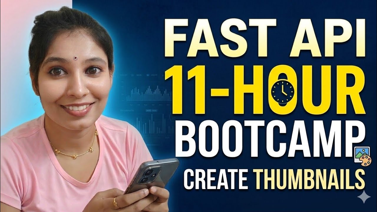 FASTAPI Full Course in One Video (11+ Hours) | Complete Backend Bootcamp | Python API Masterclass