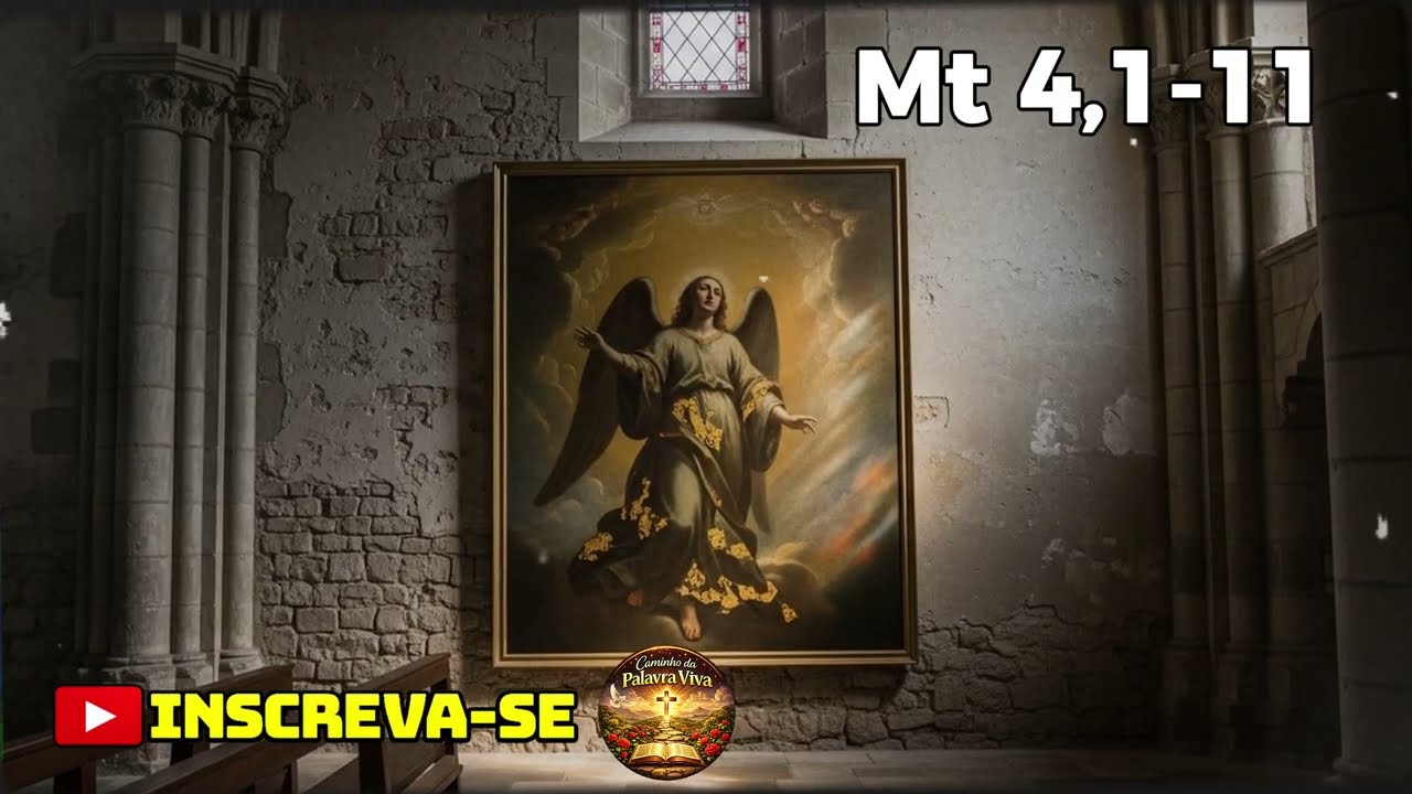 EVANGELHO DE HOJE - 22/2/2026 | Mt 4,1-11 | PADRE REGINALDO MANZOTTI