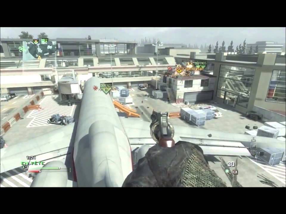 MW3 - Trickshot killcam au MSR sur Terminal - EPIC REACTION !