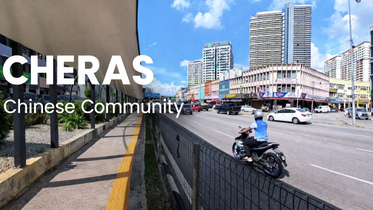 Walking Through Cheras 🇲🇾 | Kuala Lumpur’s Chinese Immigrant Neighborhood | POV