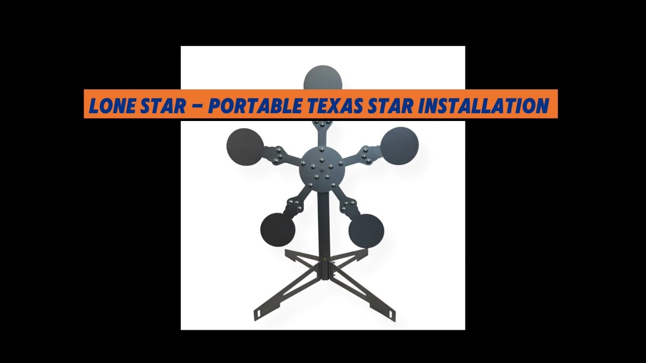 Lone Star – Portable Texas Star Installation