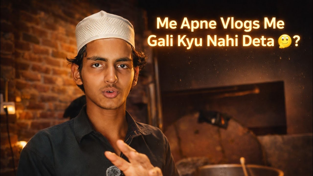 Me Apne Vlogs Me Gali Kyu Nahi Deta 🤔 ll Most Important ll 