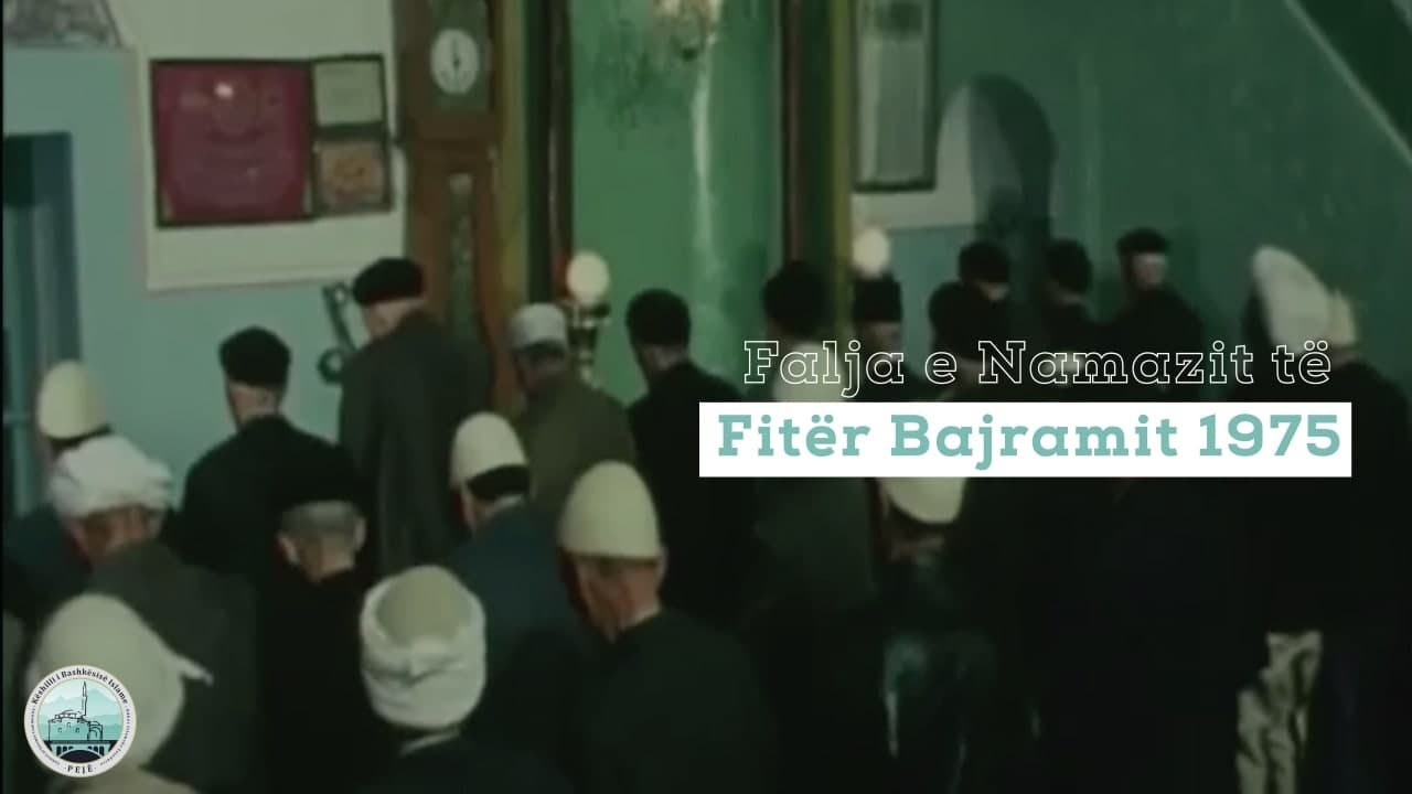 Falja e namazit të Fitër Bajramit 1975 - 