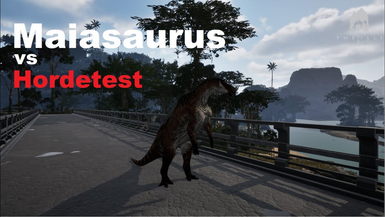 Maiasaura vs Hordetest