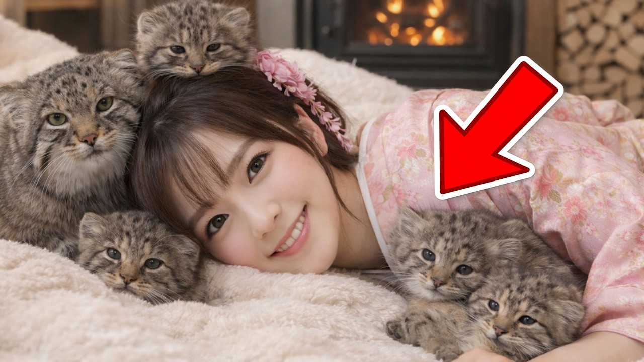 保護した子猫の正体は希少なマヌルネコだった…本当に信じられない結末😱
