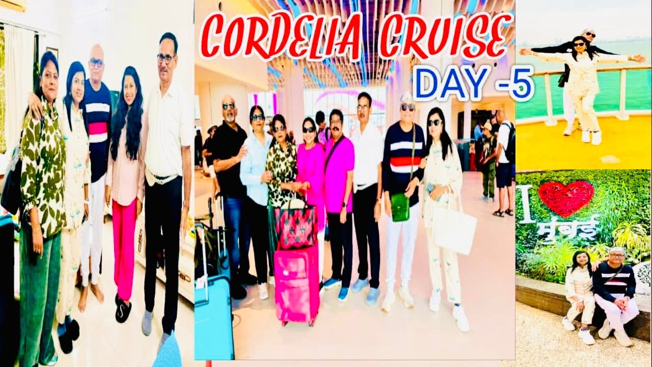 CORDELIA CRUISE DAY - 5 | RETURN TO HOME BY INDIGO FLIGHT | MUMBAI TO KOLKATA@sensnest1131