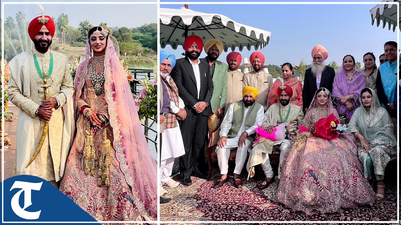 Punjab minister Gurmeet Singh Meet Hayer ties knot with radiologist Gurveen Kaur