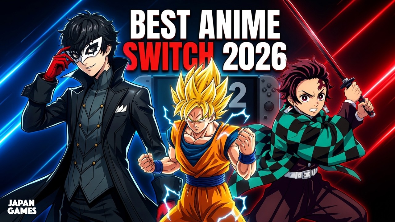 Топ-30 лучших аниме-игр для Switch в 2026 году