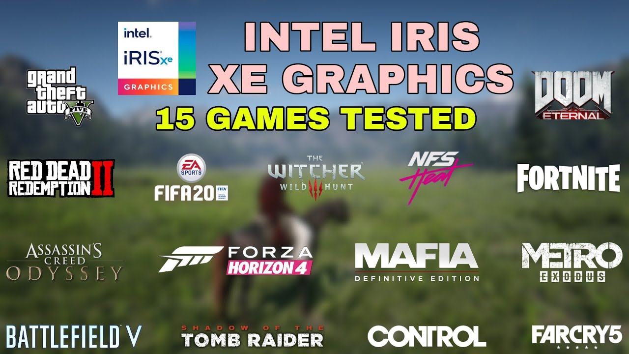 Intel Iris Xe Graphics Gaming Test ! 2020