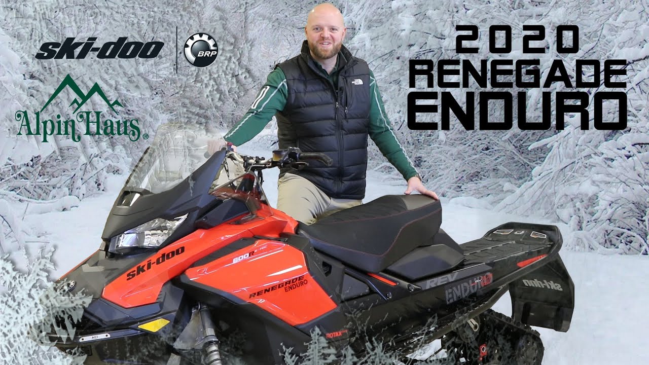2020 SkiDoo Renegade Enduro | ALPIN HAUS