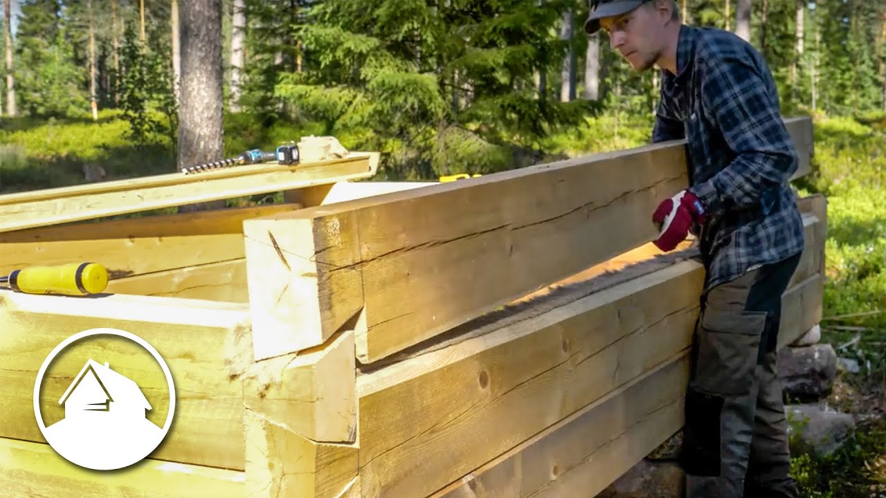 Project log cabin | Twisted log