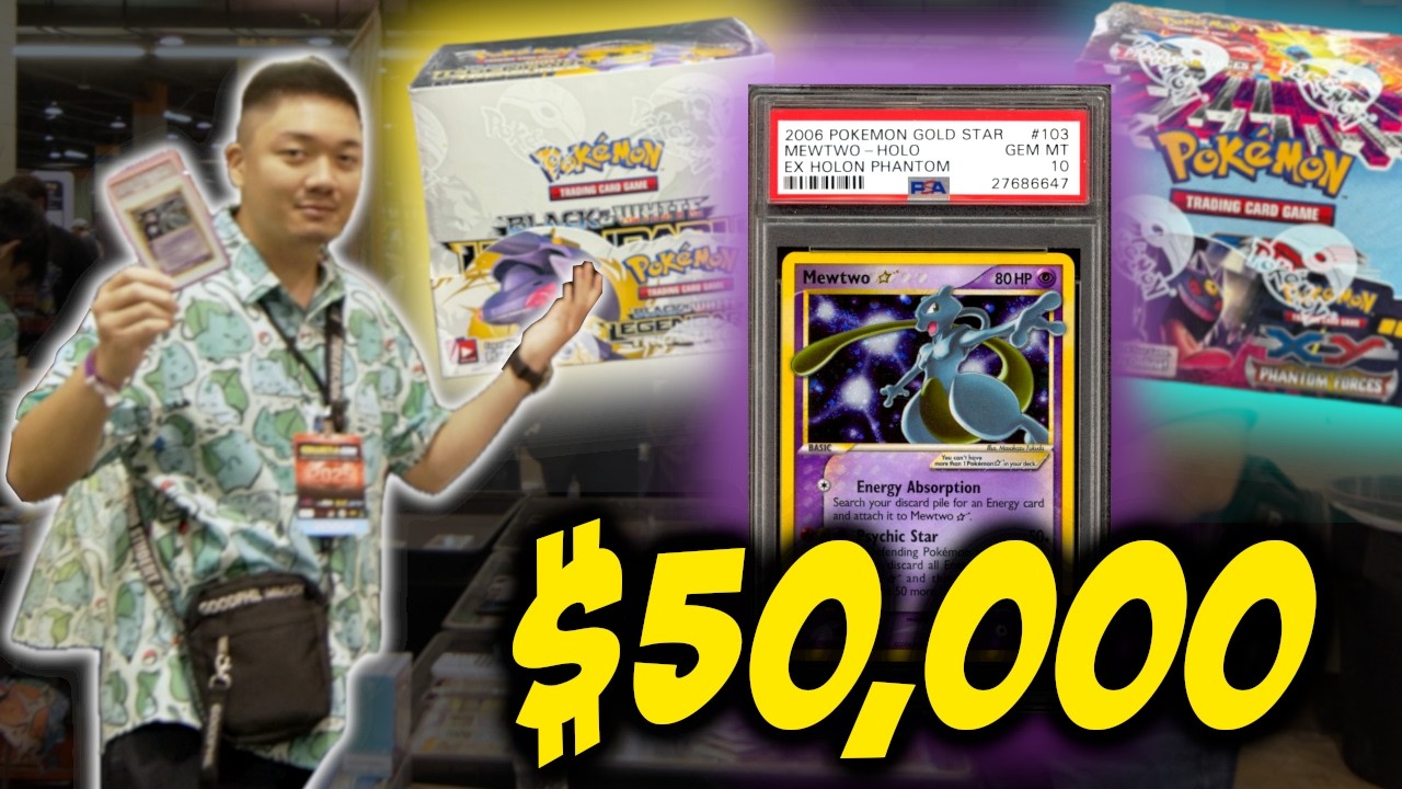 Over $50,000 in Pokémon Grails Came Across My Table | Chicago CAC Day 1 Vendor POV