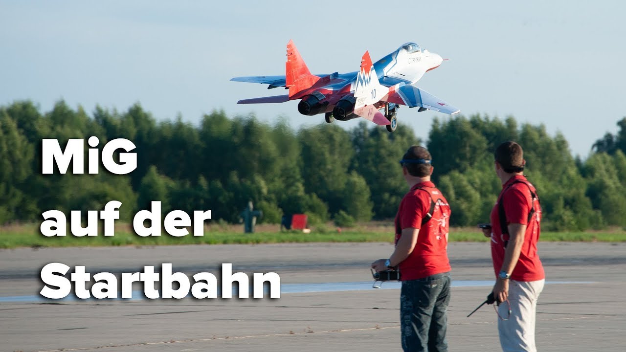 MiG auf der Startbahn