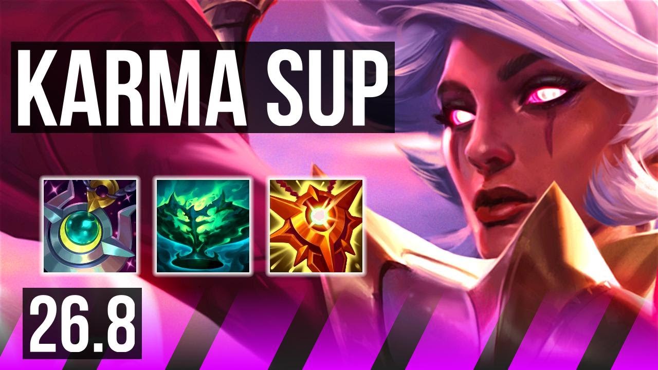 KARMA & Ezreal vs NAMI & Twitch (SUP) | NA Master | 26.8