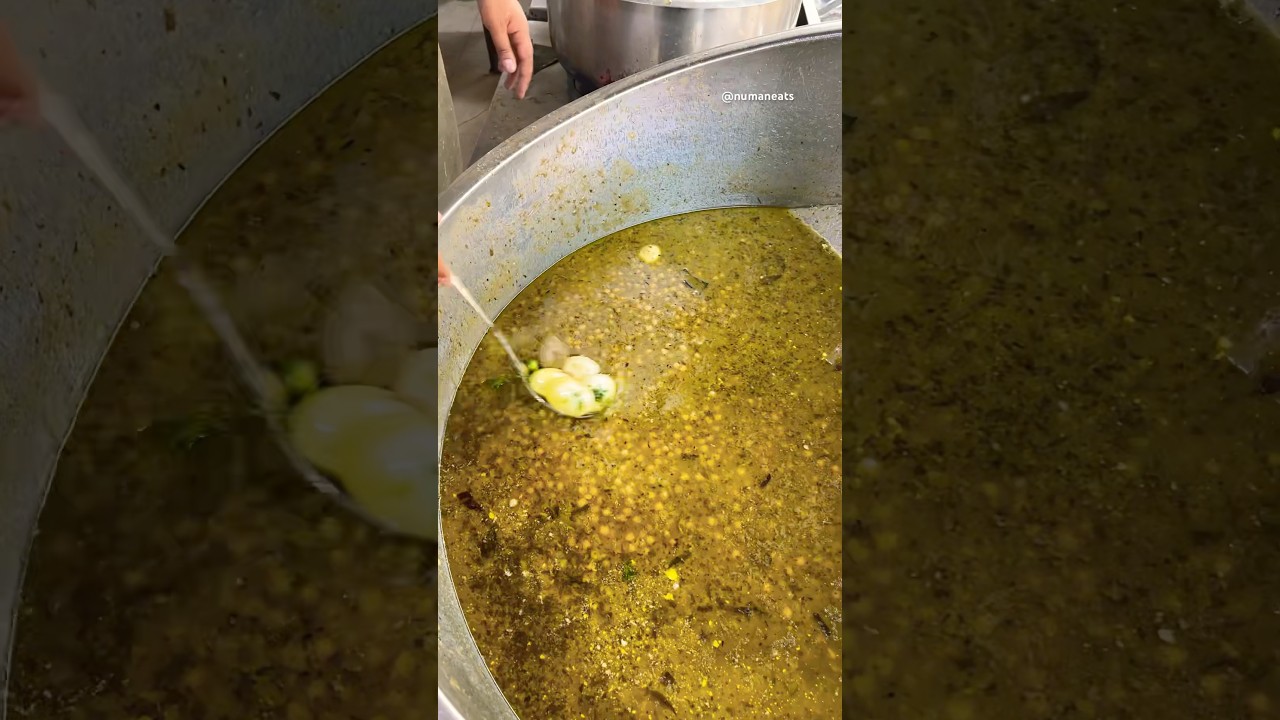 Lahori Famous Anda Chanay Nashta| Ustad Mota G| Anda Chanay| Murgah Chanay| Lahore Food #streetfood