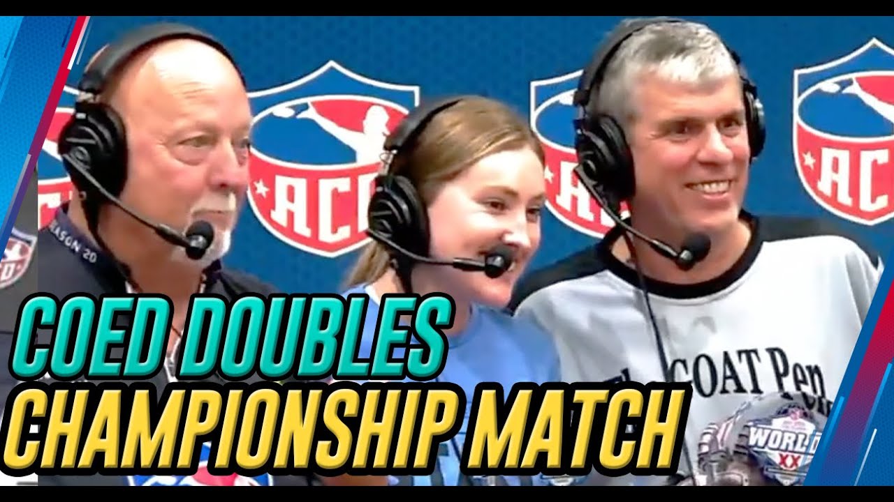 Hill & Lacewell vs Turner & Macon 🏆 ACO Coed Doubles Championship Final | Worlds 20