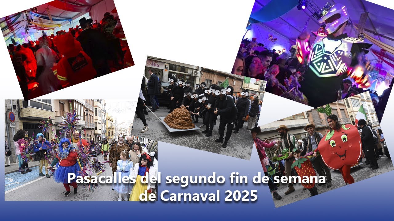Pasacalles del segundo fin de semana del Carnaval 2025