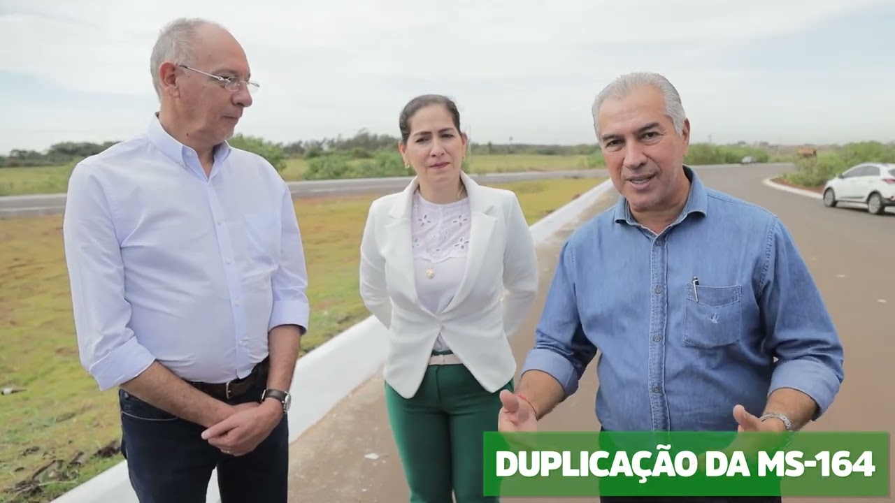 P. Porã: contorno e duplicação da chegada MS-164 | Reinaldo Azambuja