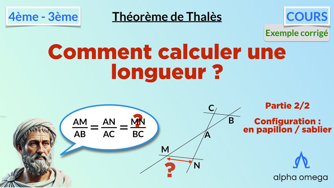 [4è & 3è] Thalès Calcul de longueur (Partie 2/2)