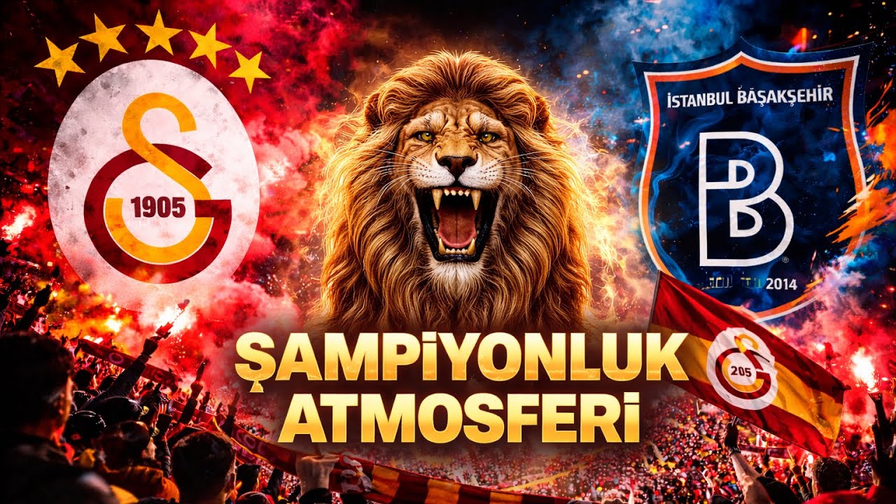 ŞAMPİYONLUK ATMOSFERİ 🔥3-0 GALATASARAY-BAŞAKŞEHİR MAÇ VLOGU