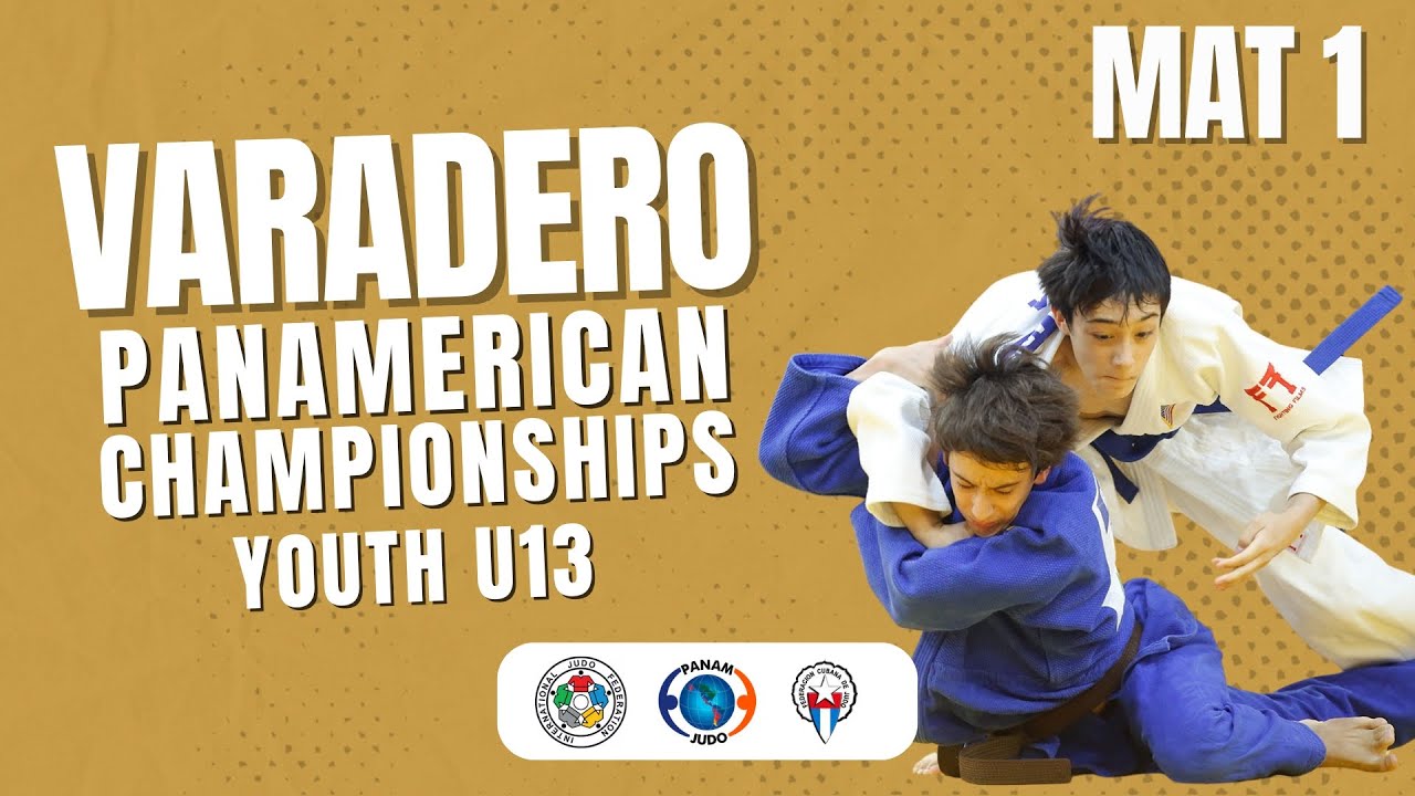 Varadero Campeonato Panamericano Juvenil Sub 13  Tatami 1 Preliminares y Finales
