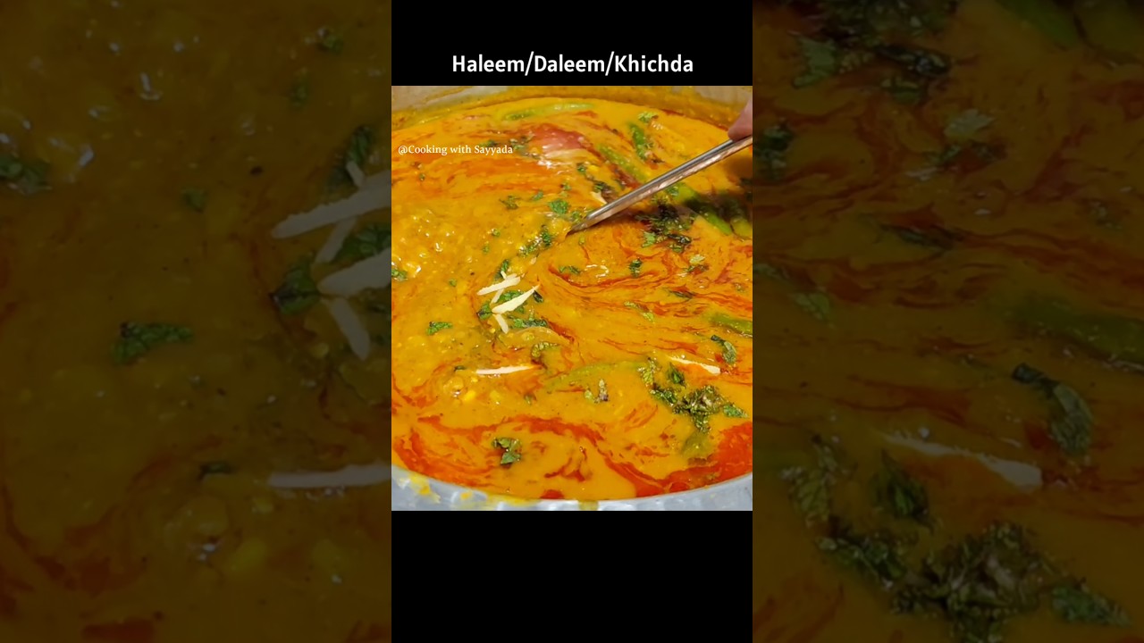 Mutton Haleem Recipe | Hyderabadi Haleem/Daleem Recipe | Easy Daleem #haleem #hyderabadihaleem #food