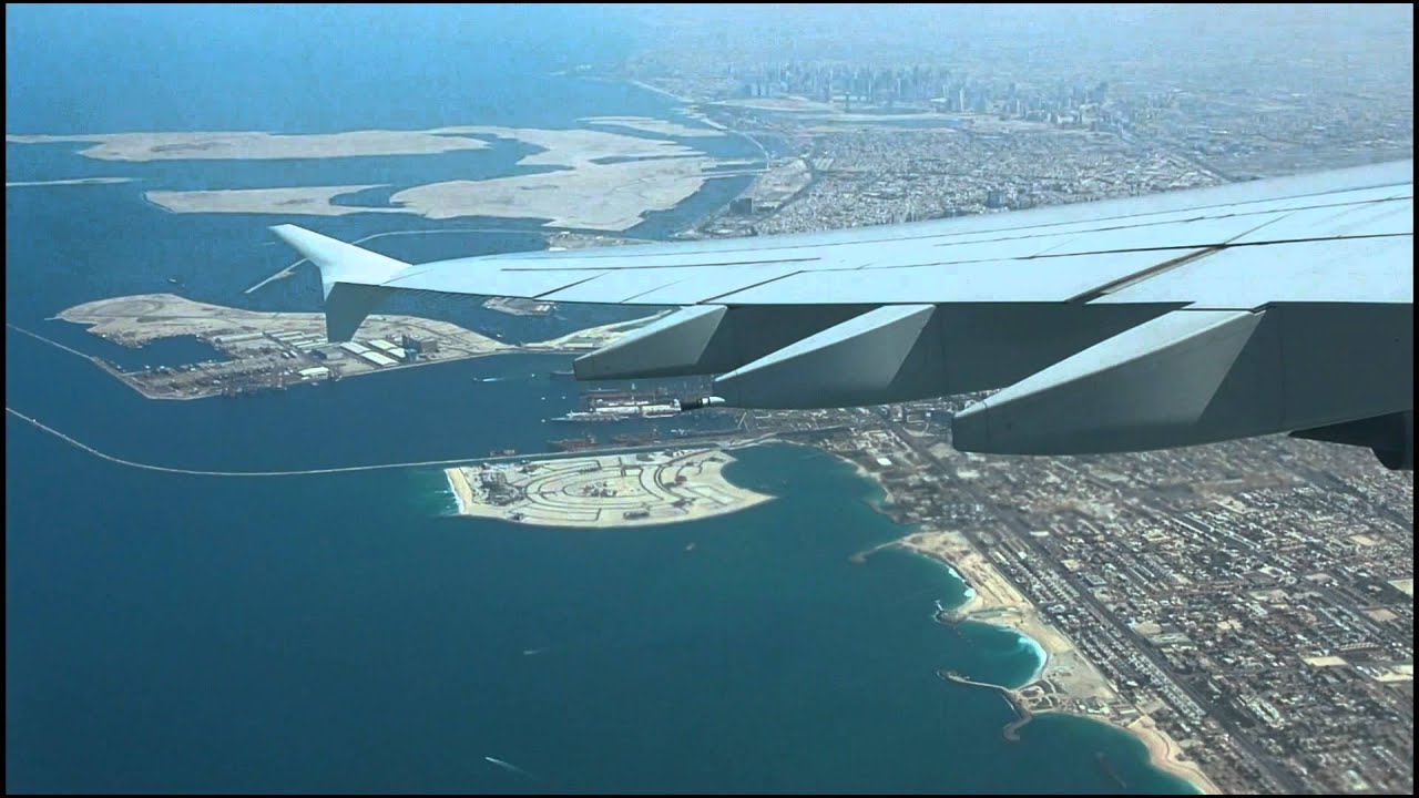 Взлет A380 Дубай - Сидней