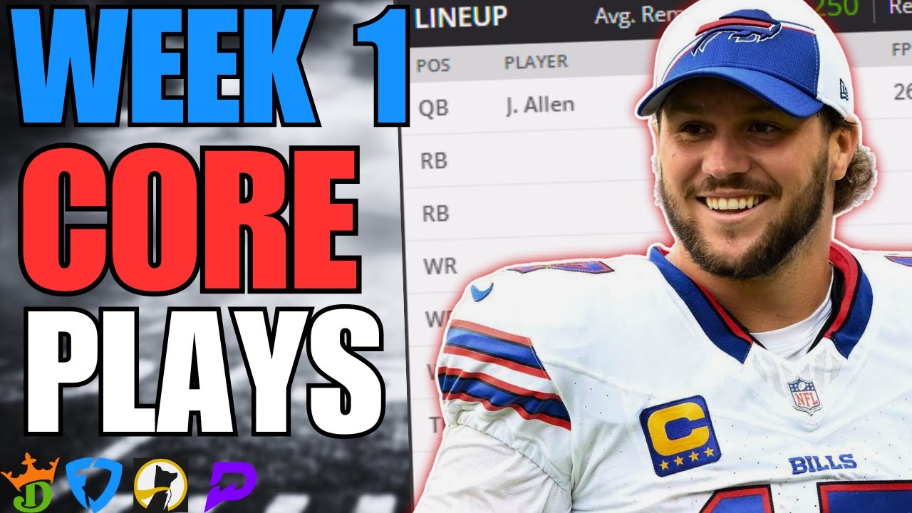 Best DraftKings & FanDuel NFL Picks | Week 1