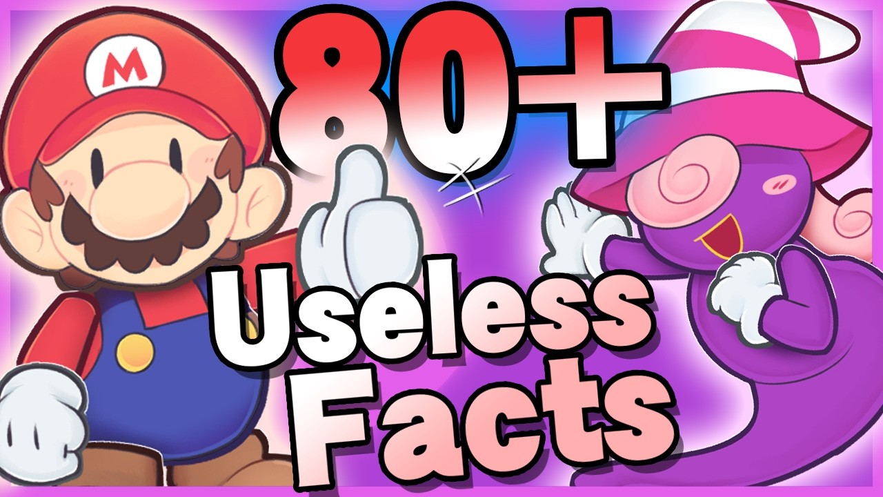 Useless Paper Mario TTYD Remake Facts!