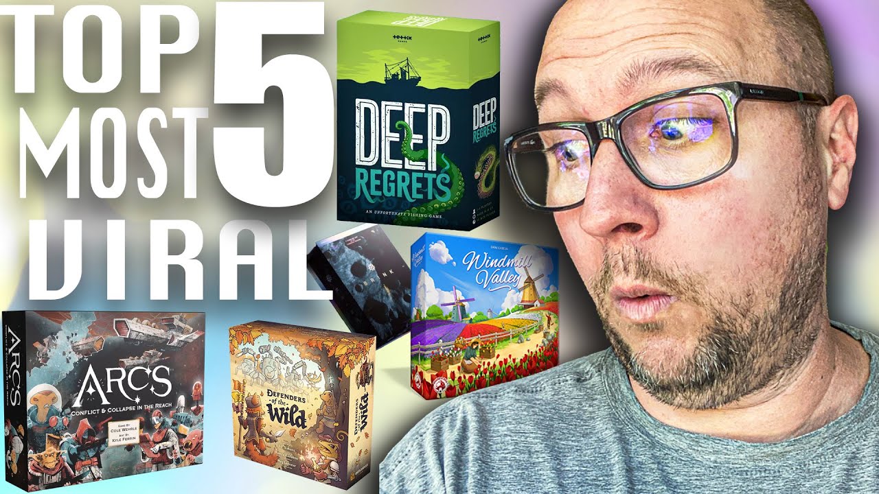 Top 5 Most Viral Board Games | July Edition