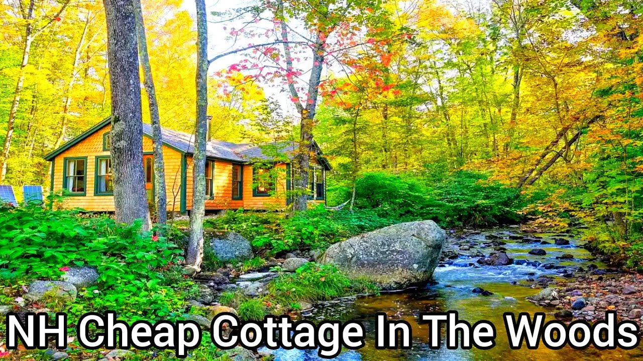 New Hampshire Waterfront Cabin For Sale | $179k | 0.29 acres | New Hampshire 3 Season Cabin For Sale
