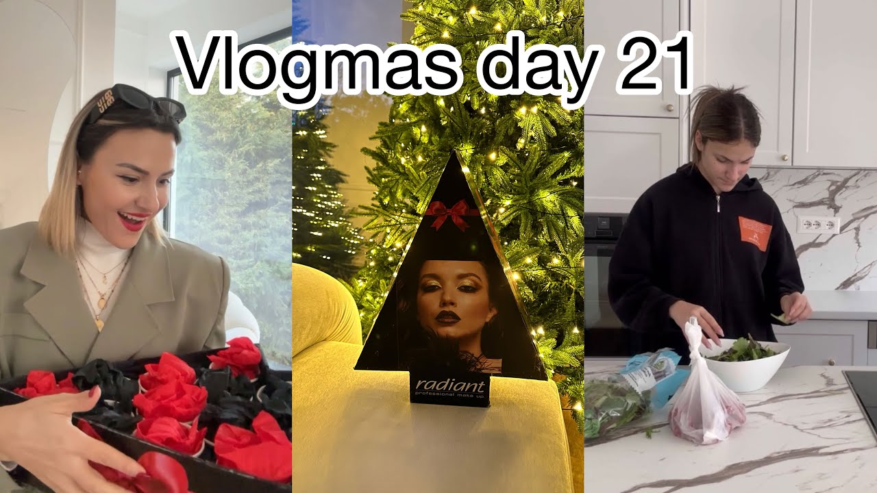 Vlogmas day 21// Nje dite plot dhurata , disa mi mori Eli 😤//Dezi Lami