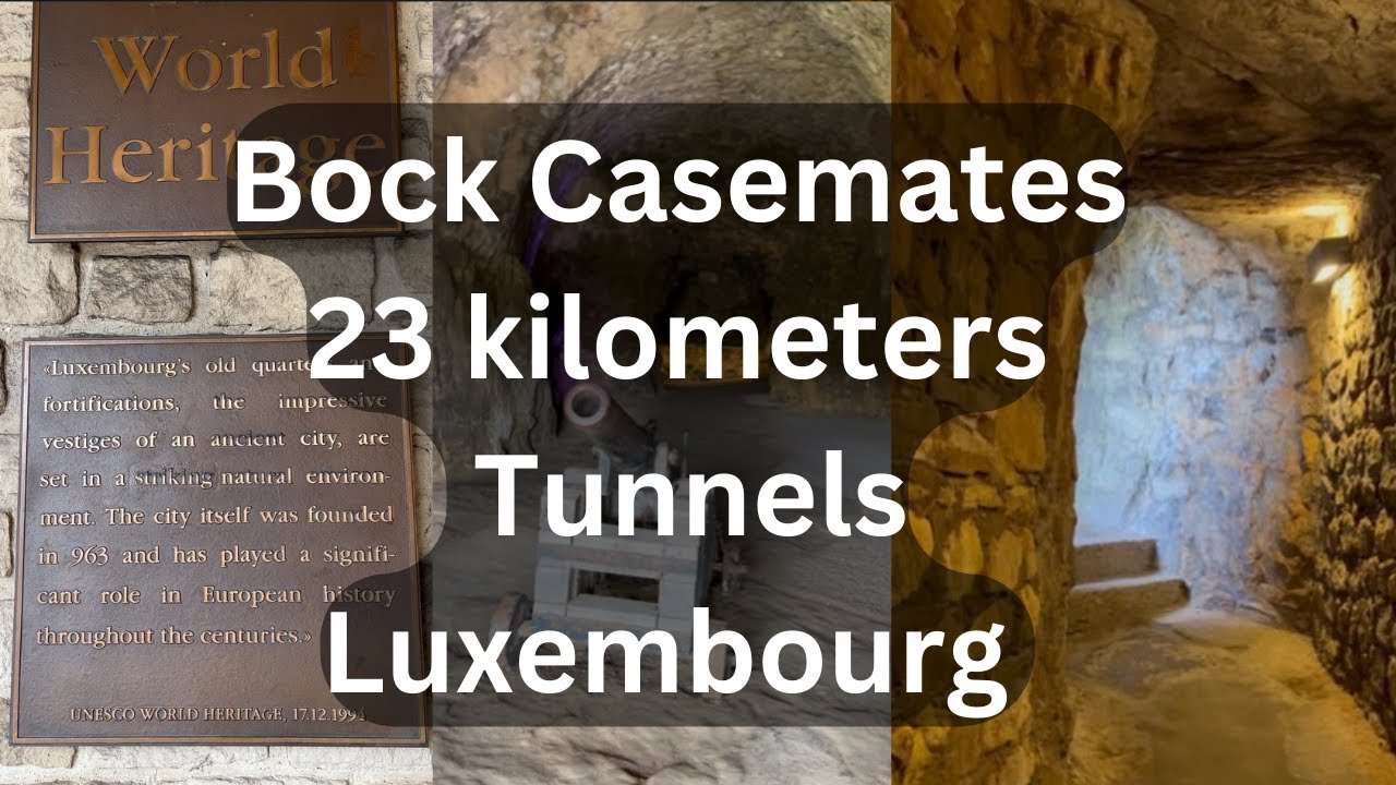 Exploring the Hidden Depths: Bock Casemates - Secrets of Luxembourg's Underground Fortress