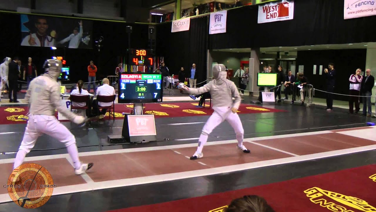 Budapest 2014 - L16 - Won KOR v Szilagyi HUN